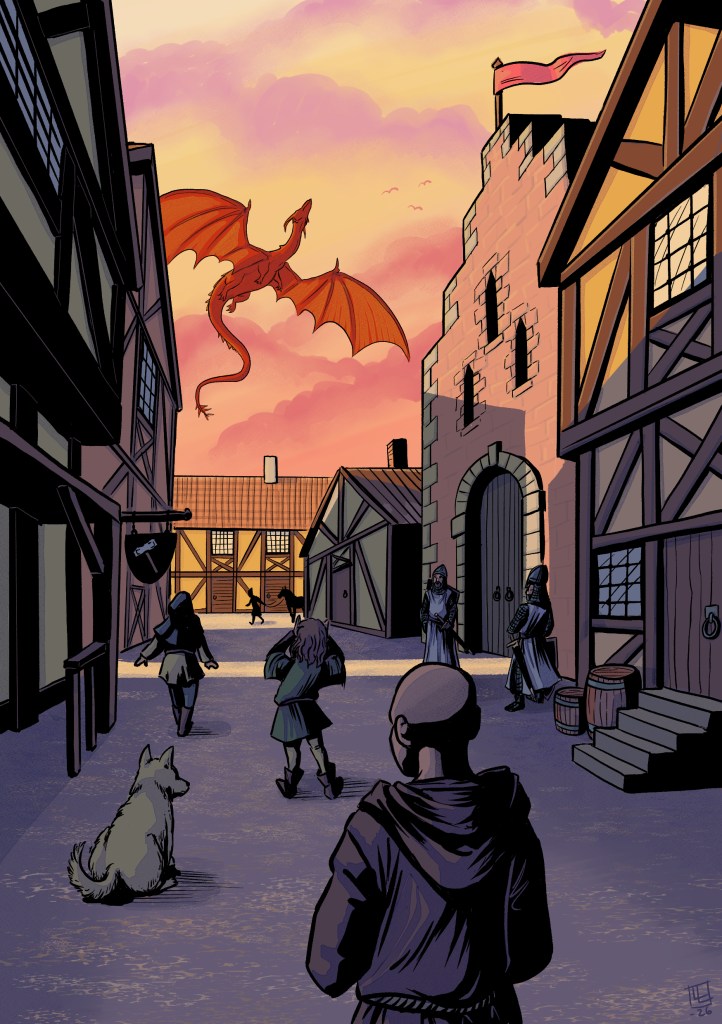 Dragon and Town